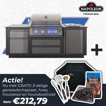 OASIS™ 105 Compact Inbouwbarbecue 700 Serie 32 actie, Napoleon, Tuincentrum Outlet