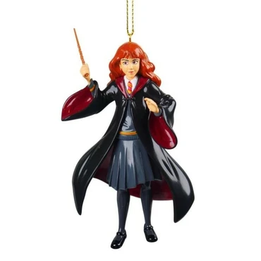 Orn.resin 3d hermione blowm 12cm