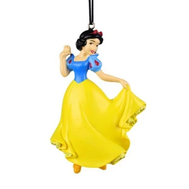 Orn.resin 3d snow white 10cm