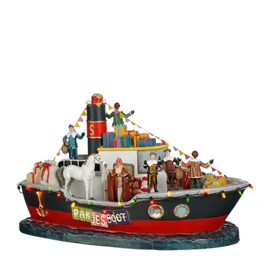 Pakjesboot l32.5b17.5h19cm bo, Luville Efteling, tuincentrumoutlet