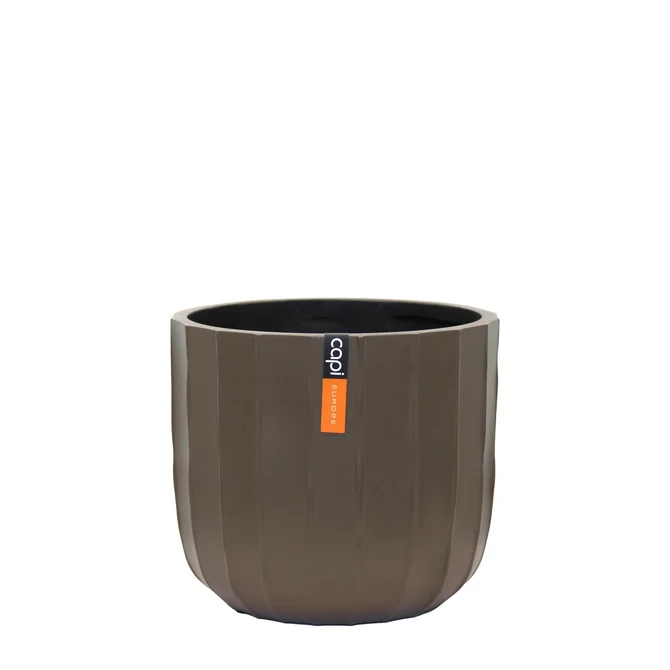 Pot Bol Craft 24x21 Warm Taupe, Capi Europe, tuincentrumoutlet