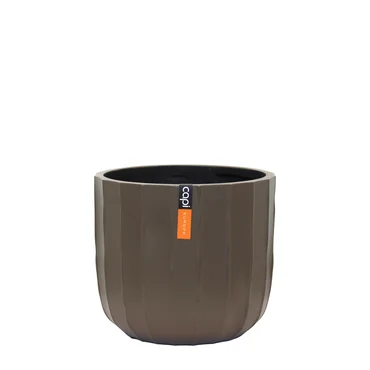 Pot bol Craft 9x8 warm taupe, Capi Europe, tuincentrumoutlet