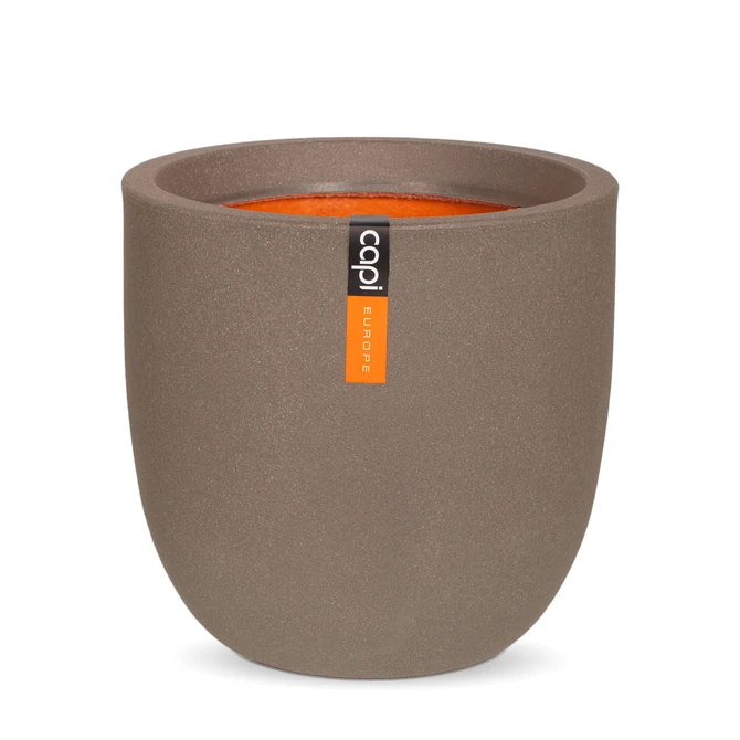 Pot bol Smooth NL 35x34 taupe, Capi Europe, tuincentrumoutlet