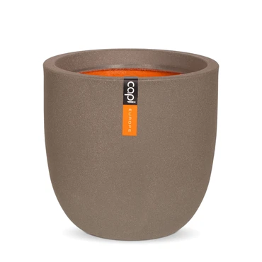 Pot bol Smooth NL 35x34 taupe, Capi Europe, tuincentrumoutlet