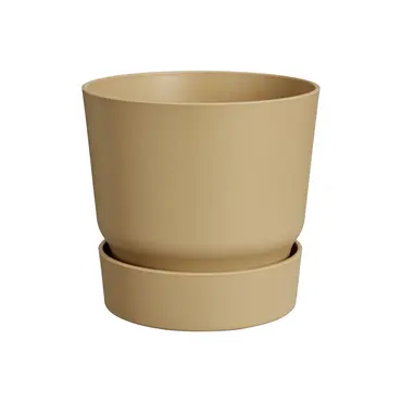 Pot greenville d18cm goud zand, Elho, tuincentrumoutlet.com