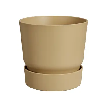 Pot greenville d25cm goud zand, Elho, tuincentrumoutlet.com