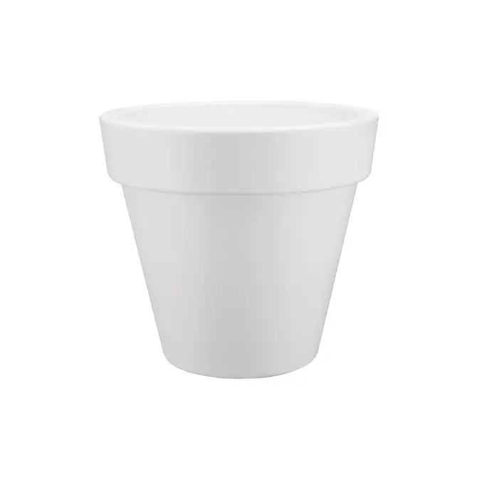 Pot pure d40cm linnen wit, Elho, tuincentrumoutlet.com