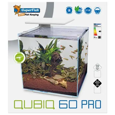Qubiq 60 pro wit verpakking, SuperFish, tuincentrumoutlet