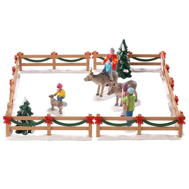 Reindeer Petting Zoo, Lemax, Tuincentrum Outlet