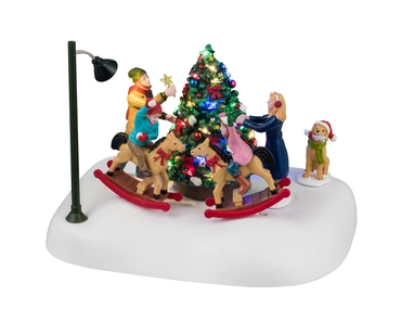 Rockin around the christmas tree, Lemax Europe, tuincentrumoutlet