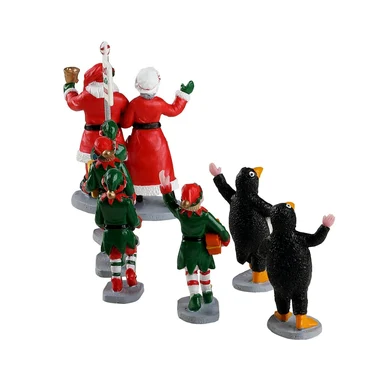 Santa's Elf Parade Set Van 7 Lemax General Collection 2022, Lemax, Tuincentrum Outlet