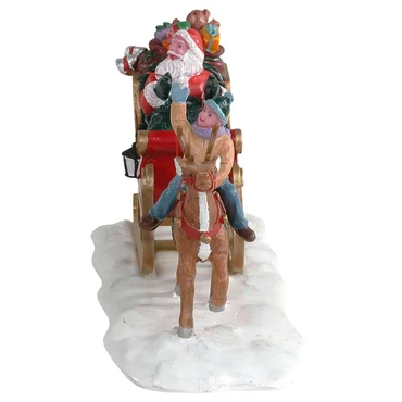 Santas sleigh, Lemax Europe, tuincentrumoutlet