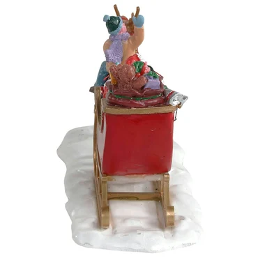 Santas sleigh, Lemax Europe, tuincentrumoutlet