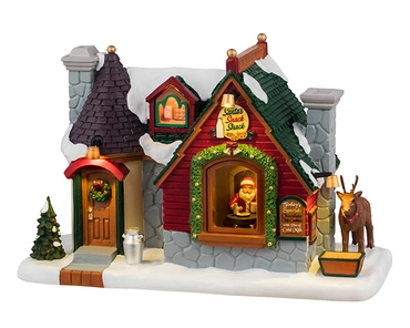 Santas snack shack, Lemax, Tuincentrumoutlet