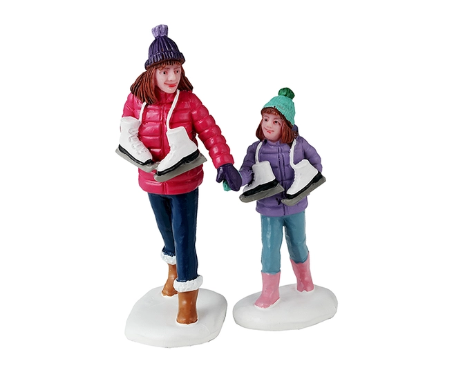 Skating Sisters, Lemax, Tuincentrum Outlet