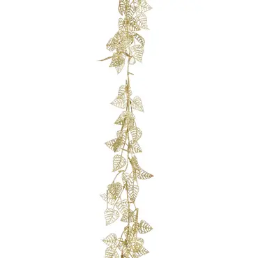 Slinger Bladeren (L180 cm) Goud, House of Seasons, TUincentrum Outlet