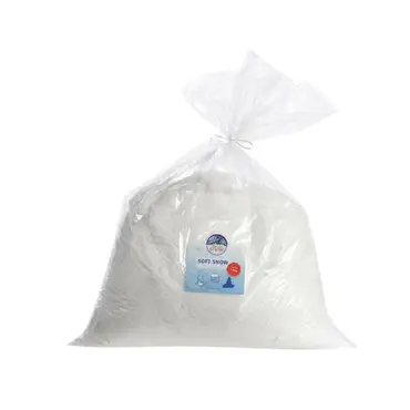 Sneeuw polyester zacht 1kg wit, Decoris, Tuincentrum Outlet