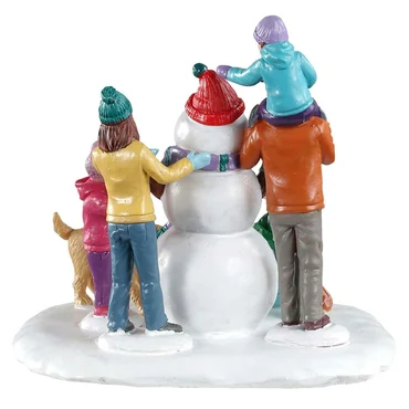 snowman teamwork - Lemax - tuincentrumoutlet.com