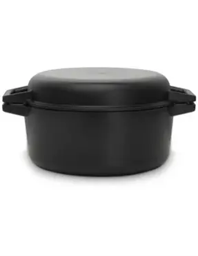 Solido dutch oven l26cm+grilldksl, boretti, tuincentrumoutlet