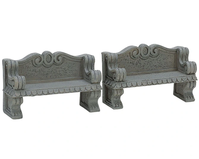 Stone bench s2, Lemax Europe, tuincentrumoutlet