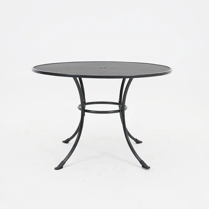 Tafel basic strekmetaal rond d110 antraciet - afbeelding 1