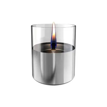 Tenderflame giftbox tafelhaard Lilly zilver D 10 H 10,5 cm, Tenderflame, tuincentrumoutlet