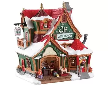 The elf workshop, Lemax, tuincentrumoutlet