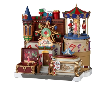 The merry music box, Lemax Europe, tuincentrumoutlet