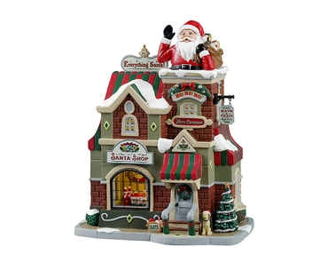 The santa shop, Lemax Europe, tuincentrumoutlet