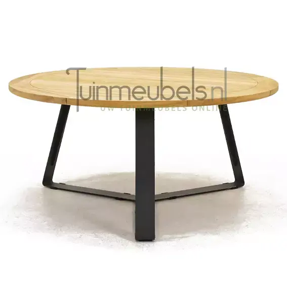 Tuintafel Basso Teak 160 cm Rond - afbeelding 1