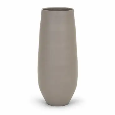 Vaas petra d38h90cm beige, HS Potterie, tuincentrumoutlet.com