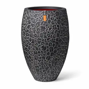 Vase elegant deluxe Clay NL 56x85 anthracite, Capi Europe, tuincentrumoutlet