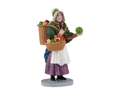 Vegetable vendor, Lemax, Tuincentrum Outlet