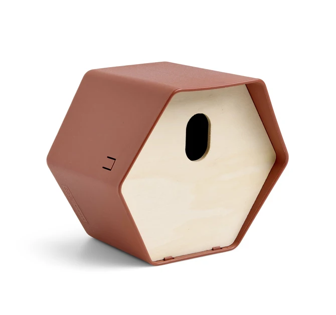 Vogelhuisje 2 Hive 23x19x20 Bruin, Capi Europe, Tuincentrum Outlet