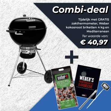 Weber Master-Touch GBS Premium E-5775 57 Houtskoolbarbecue Houtskool BBQ - Actie, Weber, Tuincentrum Outlet