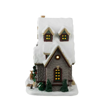 White christmas zijkant, Lemax Europe, tuincentrumoutlet